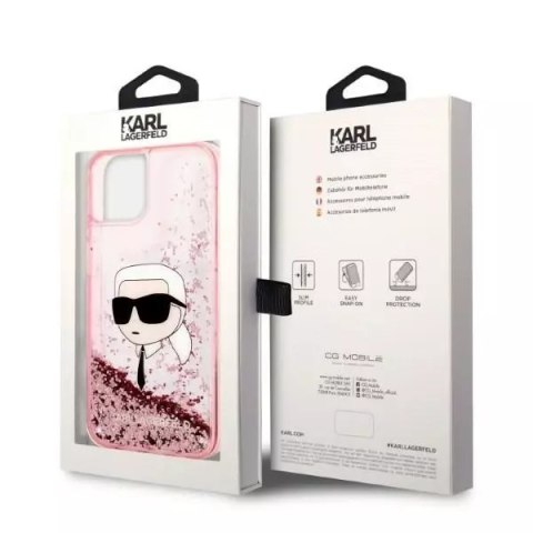 Karl Lagerfeld Etui Karl Lagerfeld KLHCP14MLNKHCP do iPhone 14 Plus 6,7" hardcase Glitter Karl Head Karl Lagerfeld Etui Karl Lagerfeld KLHCP14MLNKHCP do iPhone 14 Plus 6,7" hardcase Glitter Karl Head