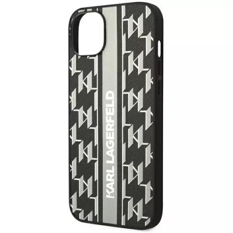 Karl Lagerfeld Etui Karl Lagerfeld KLHCP14MPGKLSKG do iPhone 14 Plus 6,7" hardcase Monogram Stripe Karl Lagerfeld Etui Karl Lagerfeld KLHCP14MPGKLSKG do iPhone 14 Plus 6,7" hardcase Monogram Stripe