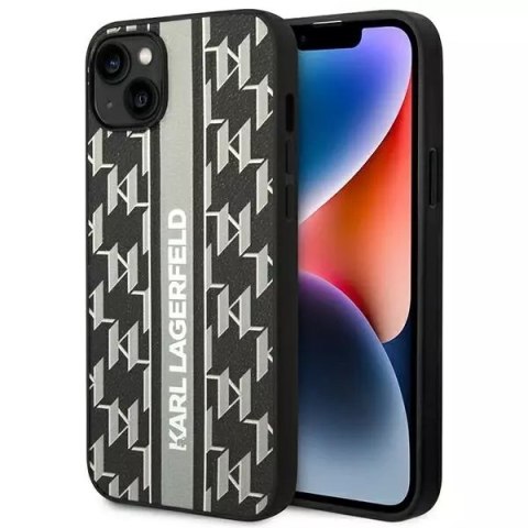 Karl Lagerfeld Etui Karl Lagerfeld KLHCP14MPGKLSKG do iPhone 14 Plus 6,7" hardcase Monogram Stripe Karl Lagerfeld Etui Karl Lagerfeld KLHCP14MPGKLSKG do iPhone 14 Plus 6,7" hardcase Monogram Stripe