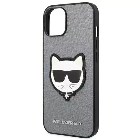 Karl Lagerfeld Etui Karl Lagerfeld KLHCP14MSAPCHG do iPhone 14 Plus 6,7" hardcase Saffiano Choupette Head Patch Karl Lagerfeld Etui Karl Lagerfeld KLHCP14MSAPCHG do iPhone 14 Plus 6,7" hardcase Saffiano Choupette Head Patch