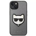 Karl Lagerfeld Etui Karl Lagerfeld KLHCP14MSAPCHG do iPhone 14 Plus 6,7" hardcase Saffiano Choupette Head Patch
