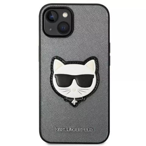 Karl Lagerfeld Etui Karl Lagerfeld KLHCP14MSAPCHG do iPhone 14 Plus 6,7" hardcase Saffiano Choupette Head Patch Karl Lagerfeld Etui Karl Lagerfeld KLHCP14MSAPCHG do iPhone 14 Plus 6,7" hardcase Saffiano Choupette Head Patch