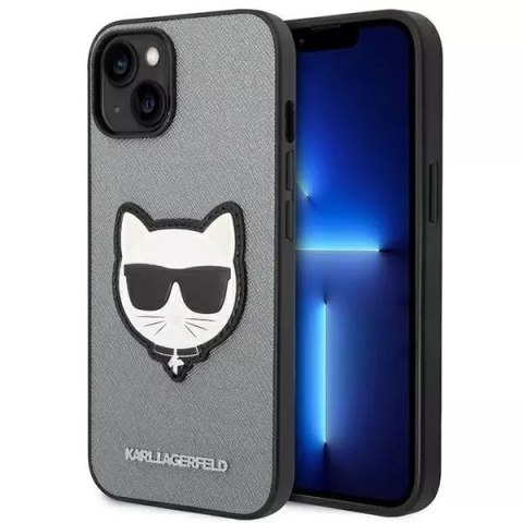 Karl Lagerfeld Etui Karl Lagerfeld KLHCP14MSAPCHG do iPhone 14 Plus 6,7" hardcase Saffiano Choupette Head Patch Karl Lagerfeld Etui Karl Lagerfeld KLHCP14MSAPCHG do iPhone 14 Plus 6,7" hardcase Saffiano Choupette Head Patch