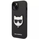 Karl Lagerfeld Etui Karl Lagerfeld KLHCP14MSAPCHK do iPhone 14 Plus 6,7" hardcase Saffiano Choupette Head Patch