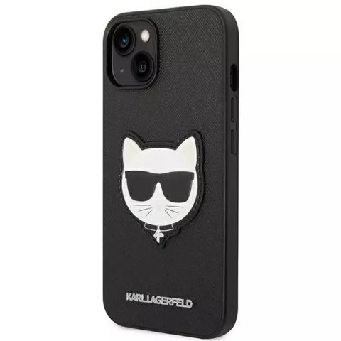 Karl Lagerfeld Etui Karl Lagerfeld KLHCP14MSAPCHK do iPhone 14 Plus 6,7" hardcase Saffiano Choupette Head Patch Karl Lagerfeld Etui Karl Lagerfeld KLHCP14MSAPCHK do iPhone 14 Plus 6,7" hardcase Saffiano Choupette Head Patch