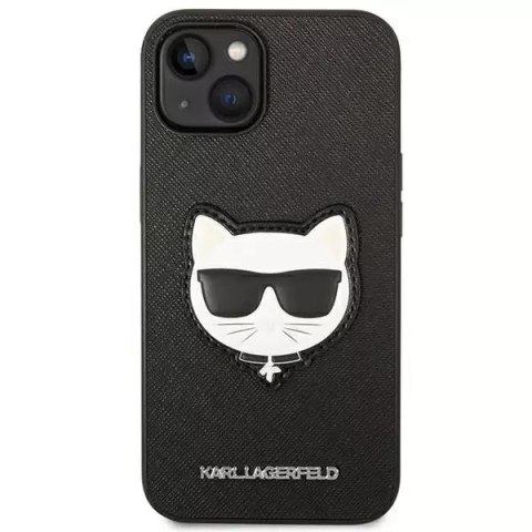 Karl Lagerfeld Etui Karl Lagerfeld KLHCP14MSAPCHK do iPhone 14 Plus 6,7" hardcase Saffiano Choupette Head Patch Karl Lagerfeld Etui Karl Lagerfeld KLHCP14MSAPCHK do iPhone 14 Plus 6,7" hardcase Saffiano Choupette Head Patch