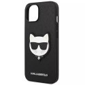 Karl Lagerfeld Etui Karl Lagerfeld KLHCP14MSAPCHK do iPhone 14 Plus 6,7" hardcase Saffiano Choupette Head Patch