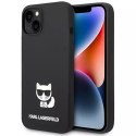 Karl Lagerfeld Etui Karl Lagerfeld KLHCP14MSLCTBK do iPhone 14 Plus 6,7" hardcase Silicone Choupette Body