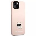Karl Lagerfeld Etui Karl Lagerfeld KLHCP14MSLCTPI do iPhone 14 Plus 6,7" hardcase Silicone Choupette Body