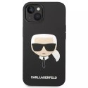 Karl Lagerfeld Etui Karl Lagerfeld KLHCP14MSLKHBK do iPhone 14 Plus 6,7" hardcase Silicone Karl`s Head