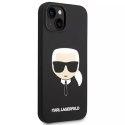 Karl Lagerfeld Etui Karl Lagerfeld KLHCP14MSLKHBK do iPhone 14 Plus 6,7" hardcase Silicone Karl`s Head