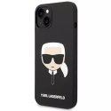 Karl Lagerfeld Etui Karl Lagerfeld KLHCP14MSLKHBK do iPhone 14 Plus 6,7" hardcase Silicone Karl`s Head