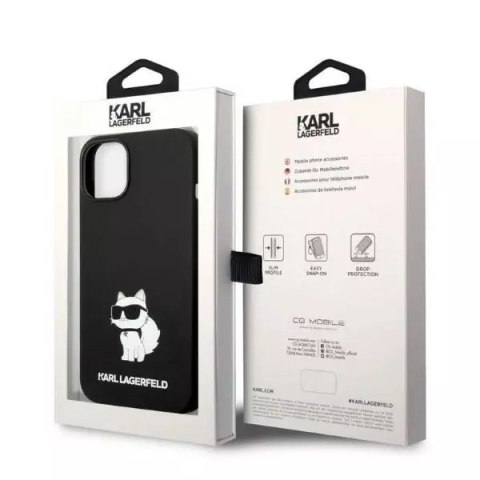 Karl Lagerfeld Etui Karl Lagerfeld KLHCP14MSNCHBCK do iPhone 14 Plus 6,7" hardcase Silicone Choupette Karl Lagerfeld Etui Karl Lagerfeld KLHCP14MSNCHBCK do iPhone 14 Plus 6,7" hardcase Silicone Choupette