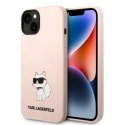 Karl Lagerfeld Etui Karl Lagerfeld KLHCP14MSNCHBCP do iPhone 14 Plus 6,7" hardcase Silicone Choupette