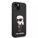 Karl Lagerfeld Etui Karl Lagerfeld KLHCP14MSNIKBCK do Apple iPhone 14 Plus 6,7" hardcase Silicone Ikonik