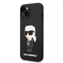 Karl Lagerfeld Etui Karl Lagerfeld KLHCP14MSNIKBCK do Apple iPhone 14 Plus 6,7" hardcase Silicone Ikonik