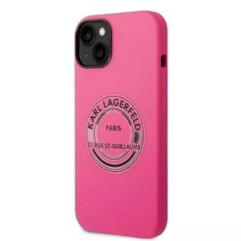 Karl Lagerfeld Etui Karl Lagerfeld KLHCP14MSRSGRCF do Apple iPhone 14 Plus 6,7" hardcase Silicone RSG Karl Lagerfeld Etui Karl Lagerfeld KLHCP14MSRSGRCF do Apple iPhone 14 Plus 6,7" hardcase Silicone RSG