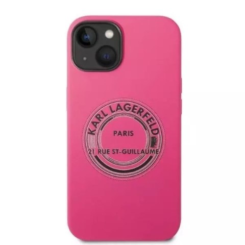 Karl Lagerfeld Etui Karl Lagerfeld KLHCP14MSRSGRCF do Apple iPhone 14 Plus 6,7" hardcase Silicone RSG Karl Lagerfeld Etui Karl Lagerfeld KLHCP14MSRSGRCF do Apple iPhone 14 Plus 6,7" hardcase Silicone RSG