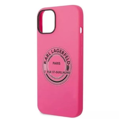 Karl Lagerfeld Etui Karl Lagerfeld KLHCP14MSRSGRCF do Apple iPhone 14 Plus 6,7" hardcase Silicone RSG Karl Lagerfeld Etui Karl Lagerfeld KLHCP14MSRSGRCF do Apple iPhone 14 Plus 6,7" hardcase Silicone RSG