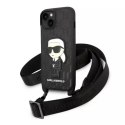 Karl Lagerfeld Etui Karl Lagerfeld KLHCP14MSTKMK do Apple iPhone 14 Plus 6,7" hardcase Monogram Ikonik Patch