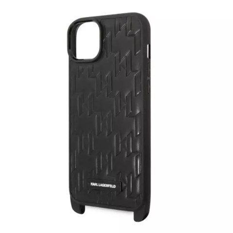 Karl Lagerfeld Etui Karl Lagerfeld KLHCP14MSTMMK do Apple iPhone 14 Plus 6,7" hardcase Monogram Plaque Logo Strap Karl Lagerfeld Etui Karl Lagerfeld KLHCP14MSTMMK do Apple iPhone 14 Plus 6,7" hardcase Monogram Plaque Logo Strap
