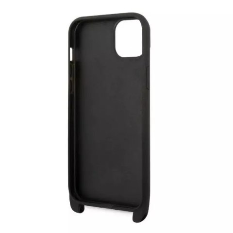 Karl Lagerfeld Etui Karl Lagerfeld KLHCP14MSTMMK do Apple iPhone 14 Plus 6,7" hardcase Monogram Plaque Logo Strap Karl Lagerfeld Etui Karl Lagerfeld KLHCP14MSTMMK do Apple iPhone 14 Plus 6,7" hardcase Monogram Plaque Logo Strap