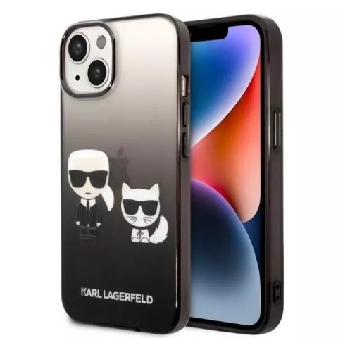 Karl Lagerfeld Etui Karl Lagerfeld KLHCP14MTGKCK do Apple iPhone 14 Plus 6,7" hardcase Gradient Ikonik Karl & Choupette Karl Lagerfeld Etui Karl Lagerfeld KLHCP14MTGKCK do Apple iPhone 14 Plus 6,7" hardcase Gradient Ikonik Karl & Choupette