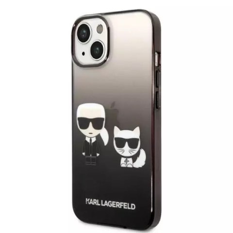 Karl Lagerfeld Etui Karl Lagerfeld KLHCP14MTGKCK do Apple iPhone 14 Plus 6,7" hardcase Gradient Ikonik Karl & Choupette Karl Lagerfeld Etui Karl Lagerfeld KLHCP14MTGKCK do Apple iPhone 14 Plus 6,7" hardcase Gradient Ikonik Karl & Choupette
