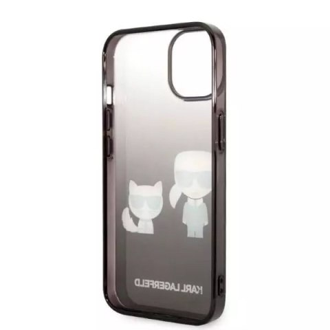 Karl Lagerfeld Etui Karl Lagerfeld KLHCP14MTGKCK do Apple iPhone 14 Plus 6,7" hardcase Gradient Ikonik Karl & Choupette Karl Lagerfeld Etui Karl Lagerfeld KLHCP14MTGKCK do Apple iPhone 14 Plus 6,7" hardcase Gradient Ikonik Karl & Choupette
