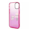Karl Lagerfeld Etui Karl Lagerfeld KLHCP14MTGKCP do iPhone 14 Plus 6,7" hardcase Gradient Ikonik Karl & Choupette