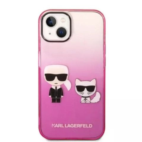 Karl Lagerfeld Etui Karl Lagerfeld KLHCP14MTGKCP do iPhone 14 Plus 6,7" hardcase Gradient Ikonik Karl & Choupette Karl Lagerfeld Etui Karl Lagerfeld KLHCP14MTGKCP do iPhone 14 Plus 6,7" hardcase Gradient Ikonik Karl & Choupette