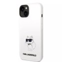 Karl Lagerfeld Etui Karl Lagerfeld KLHCP14SSNCHBCH do Apple iPhone 14 6,1" hardcase Silicone Choupette