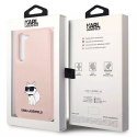 Karl Lagerfeld Etui Karl Lagerfeld KLHCS23MSNCHBCP do Samsung Galaxy S23+ Plus S916 hardcase Silicone Choupette