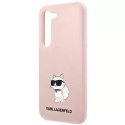 Karl Lagerfeld Etui Karl Lagerfeld KLHCS23MSNCHBCP do Samsung Galaxy S23+ Plus S916 hardcase Silicone Choupette