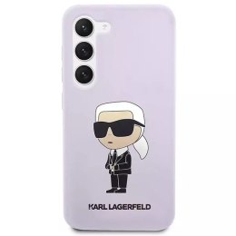 Karl Lagerfeld Etui Karl Lagerfeld KLHCS23MSNIKBCU do Samsung Galaxy S23+ Plus S916 hardcase Silicone Ikonik