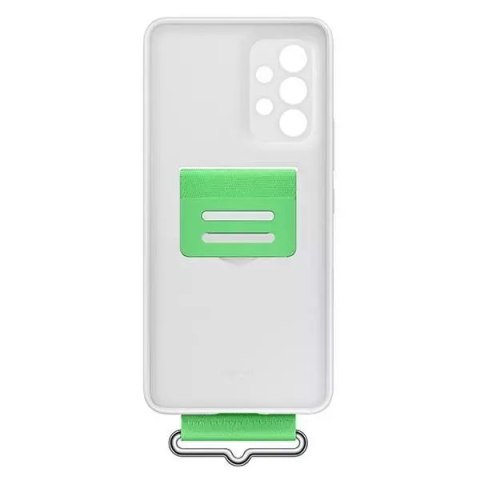 Samsung Etui Samsung EF-GA536TW do Samsung Galaxy A53 5G A536 biały/white Silicone Cover Strap Samsung Etui Samsung EF-GA536TW do Samsung Galaxy A53 5G A536 biały/white Silicone Cover Strap