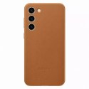 Samsung Etui na telefon Samsung Leather Cover do Samsung Galaxy S23+ Plus pokrowiec z naturalnej skóry camel (EF-VS916LAEGWW)