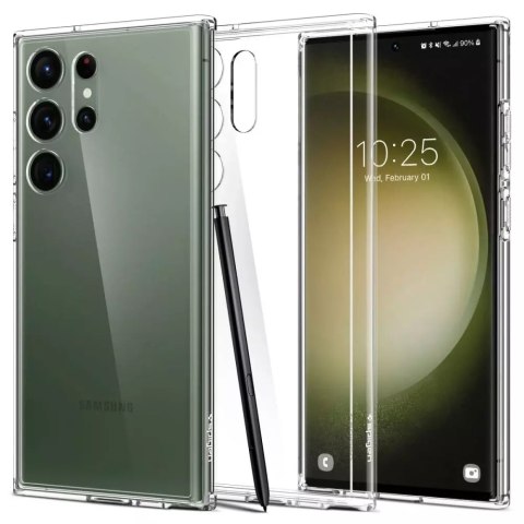 Spigen Etui ochronne Spigen Ultra Hybrid do Samsung Galaxy S23 Ultra Crystal Clear Spigen Etui ochronne Spigen Ultra Hybrid do Samsung Galaxy S23 Ultra Crystal Clear