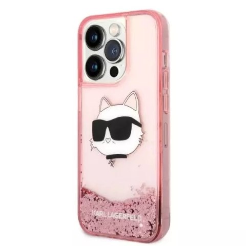 Karl Lagerfeld Etui Etui Karl Lagerfeld KLHCP14LLNCHCP do iPhone 14 Pro 6,1" hardcase Glitter Choupette Head Karl Lagerfeld Etui Etui Karl Lagerfeld KLHCP14LLNCHCP do iPhone 14 Pro 6,1" hardcase Glitter Choupette Head