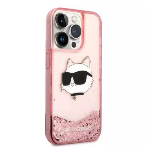 Karl Lagerfeld Etui Etui Karl Lagerfeld KLHCP14LLNCHCP do iPhone 14 Pro 6,1" hardcase Glitter Choupette Head Karl Lagerfeld Etui Etui Karl Lagerfeld KLHCP14LLNCHCP do iPhone 14 Pro 6,1" hardcase Glitter Choupette Head