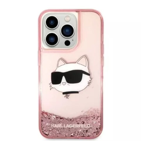 Karl Lagerfeld Etui Etui Karl Lagerfeld KLHCP14LLNCHCP do iPhone 14 Pro 6,1" hardcase Glitter Choupette Head Karl Lagerfeld Etui Etui Karl Lagerfeld KLHCP14LLNCHCP do iPhone 14 Pro 6,1" hardcase Glitter Choupette Head