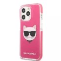 Karl Lagerfeld Etui Karl Lagerfeld KLHCP13XTPECPI do iPhone 13 Pro Max 6,7" hardcase Choupette Head