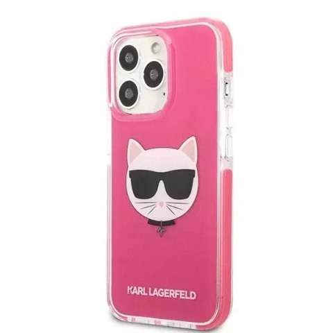 Karl Lagerfeld Etui Karl Lagerfeld KLHCP13XTPECPI do iPhone 13 Pro Max 6,7" hardcase Choupette Head