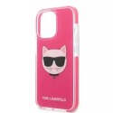 Karl Lagerfeld Etui Karl Lagerfeld KLHCP13XTPECPI do iPhone 13 Pro Max 6,7" hardcase Choupette Head