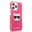 Karl Lagerfeld Etui Karl Lagerfeld KLHCP13XTPECPI do iPhone 13 Pro Max 6,7" hardcase Choupette Head