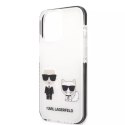 Karl Lagerfeld Etui Karl Lagerfeld KLHCP13XTPEKCW do iPhone 13 Pro Max 6,7" hardcase Karl&Choupette