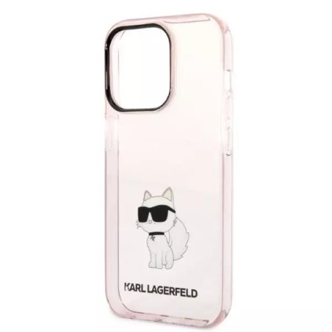 Karl Lagerfeld Etui Karl Lagerfeld KLHCP14LHNCHTCP do iPhone 14 Pro 6,1" hardcase Ikonik Choupette Karl Lagerfeld Etui Karl Lagerfeld KLHCP14LHNCHTCP do iPhone 14 Pro 6,1" hardcase Ikonik Choupette