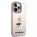 Karl Lagerfeld Etui Karl Lagerfeld KLHCP14LHNCHTCP do iPhone 14 Pro 6,1" hardcase Ikonik Choupette