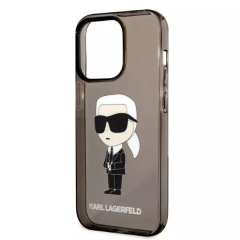 Karl Lagerfeld Etui Karl Lagerfeld KLHCP14LHNIKTCK do iPhone 14 Pro 6,1" hardcase Ikonik Karl Lagerfeld Karl Lagerfeld Etui Karl Lagerfeld KLHCP14LHNIKTCK do iPhone 14 Pro 6,1" hardcase Ikonik Karl Lagerfeld