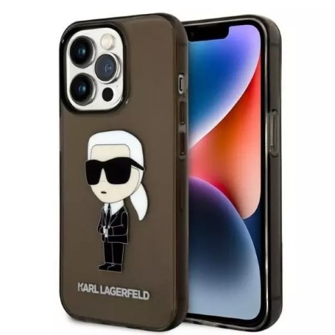 Karl Lagerfeld Etui Karl Lagerfeld KLHCP14LHNIKTCK do iPhone 14 Pro 6,1" hardcase Ikonik Karl Lagerfeld Karl Lagerfeld Etui Karl Lagerfeld KLHCP14LHNIKTCK do iPhone 14 Pro 6,1" hardcase Ikonik Karl Lagerfeld